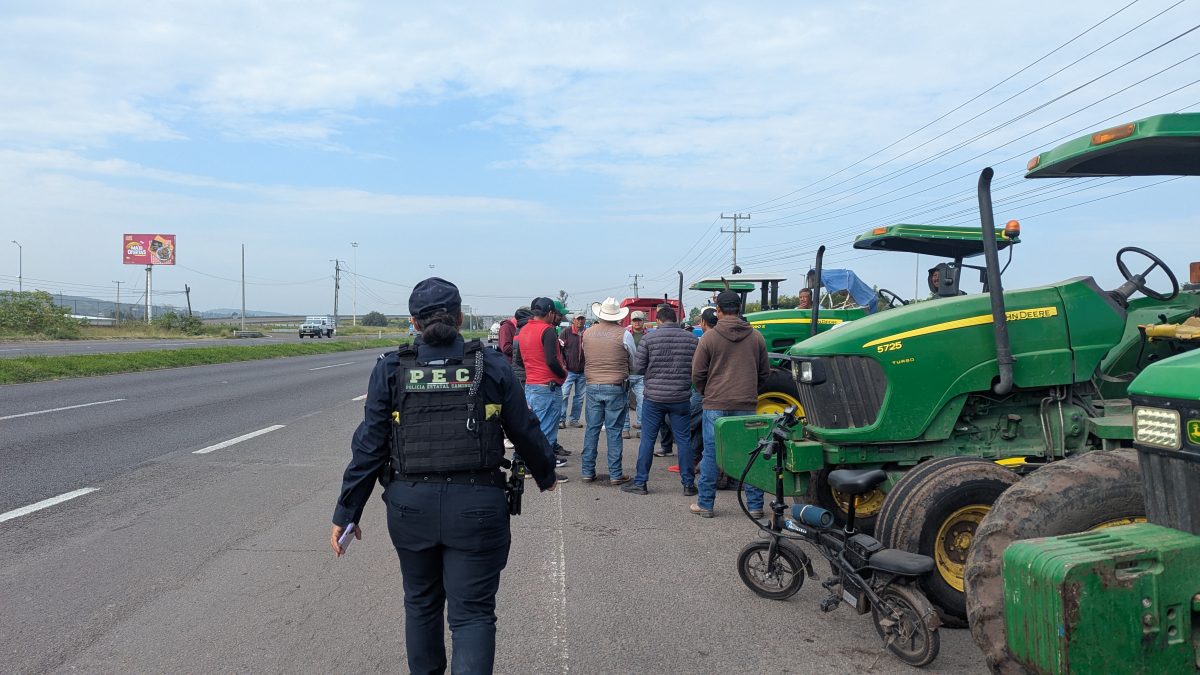 Movilización de la Confederación Agropecuaria de México