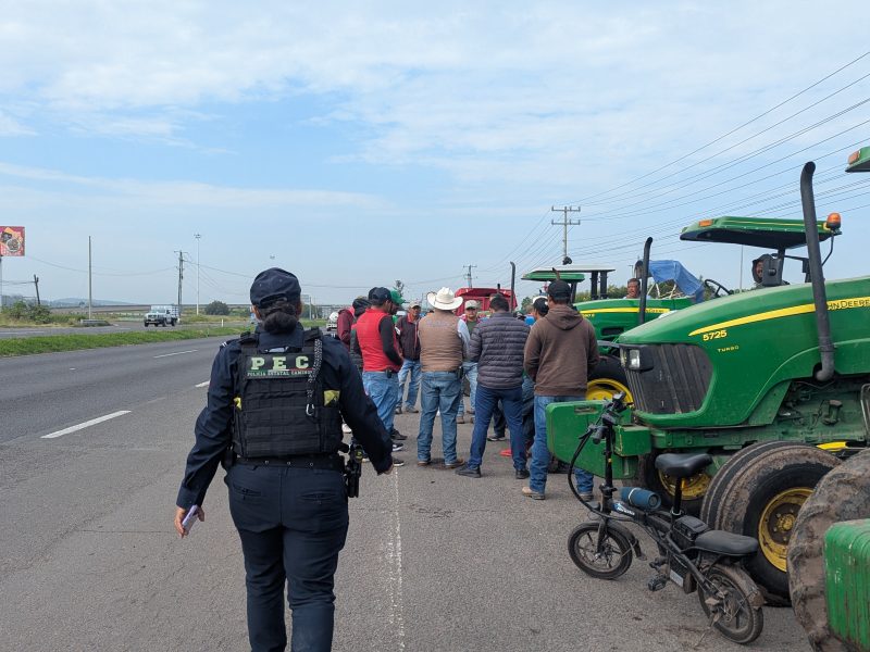 Movilización de la Confederación Agropecuaria de México