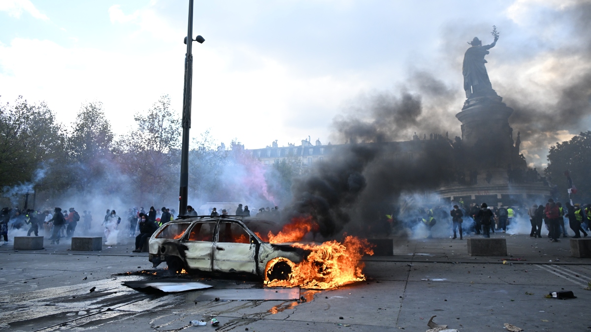 Francia protestas