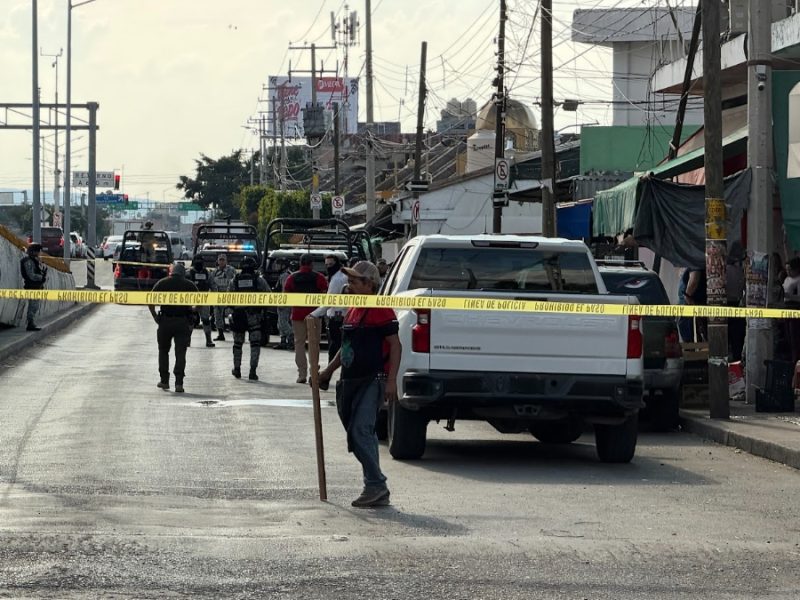Asesinan a balazos a vendedor de tortas cerca del Mercado de Abastos en Celaya