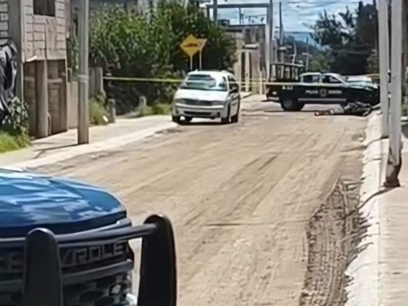 Asesinan a disparos a hombre que iba caminando en una calle de Dolores Hidalgo