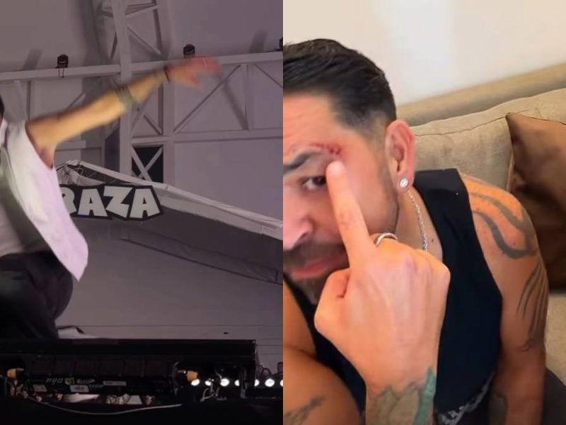 Jorge D’Alessio, cantante de Matute, sufre fractura tras aparatosa caída en escenario de Pachuca