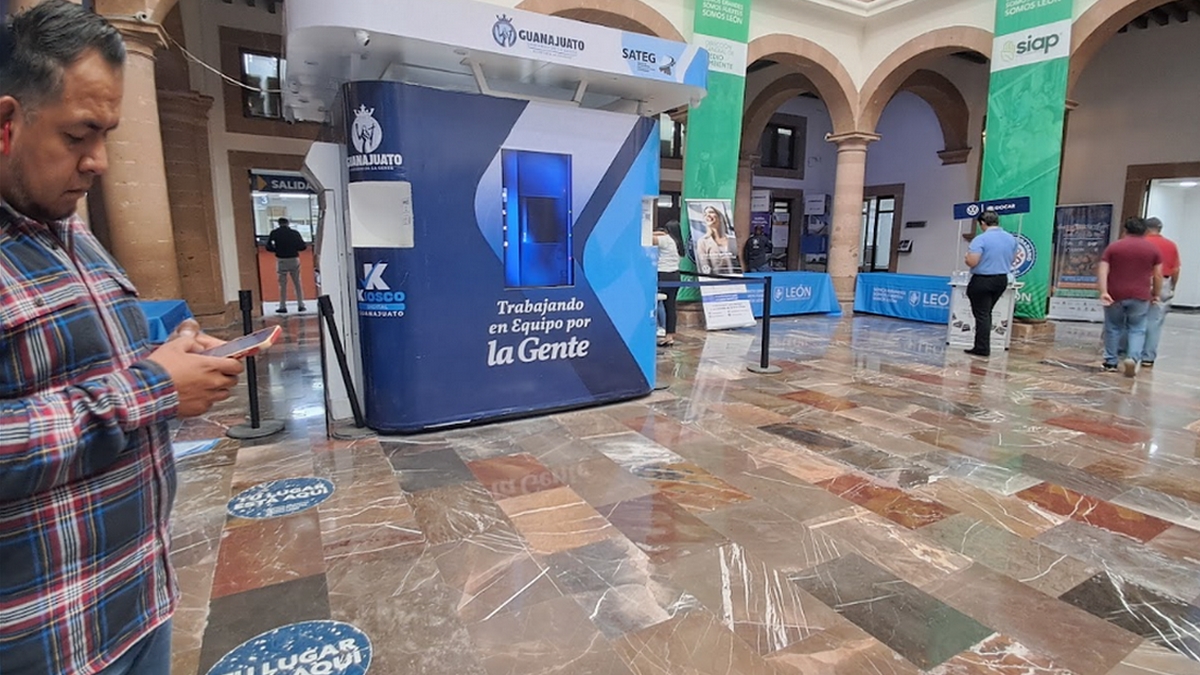 Kiosko trámites Guanajuato