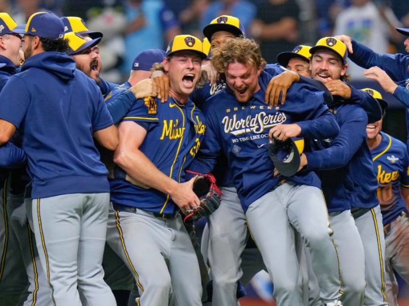 Cerveceros de Milwaukee rompe una maldición de 58 años y gana la Serie Mundial