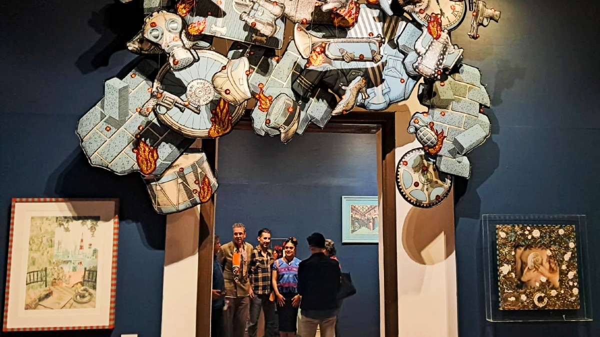 El Museo Iconográfico del Quijote, en el marco del Festival Cervantino, inauguró tres exposiciones que invitan a la reflexión, la memoria y la interactividad. Foto: María Espino