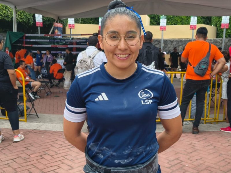 Monserrat Vargas, la reina queretana del Powerlifting en los Juegos Latinoamericanos de Policías y Bomberos