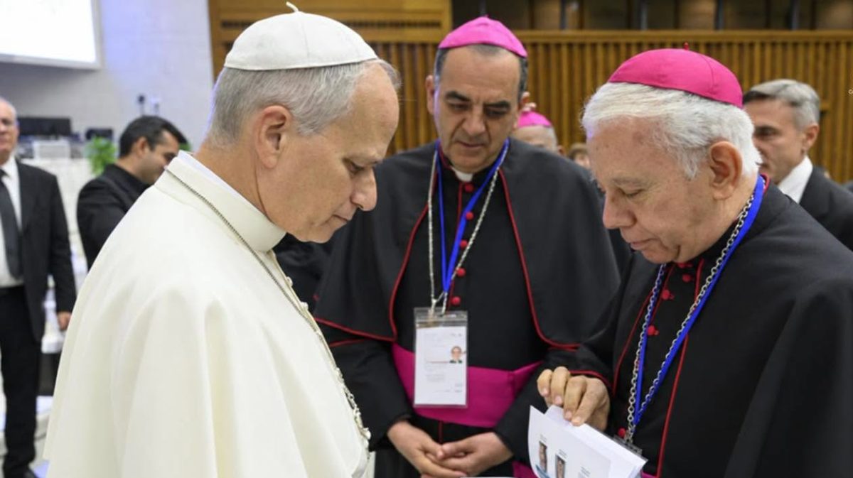 Entregan al Papa León XIV libro con rostros y voces de personas desaparecidas en México