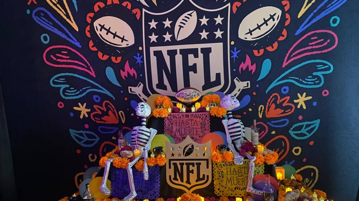 NFL fusionará el Día de Muertos con el futbol americano en una experiencia única - Foto: NFL México.