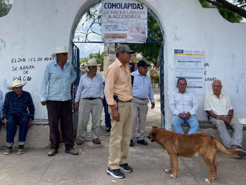 Panteón de Santa Ana del Conde está al 92% de su capacidad; ejidatarios rechazan exhumaciones