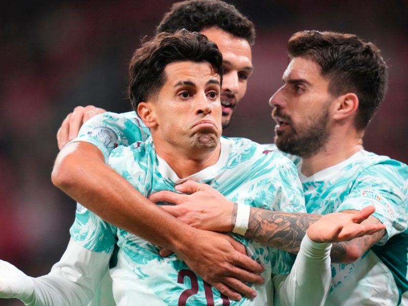 Sin Cristiano Ronaldo, Portugal golea a Dinamarca en la Liga de Naciones de la UEFA