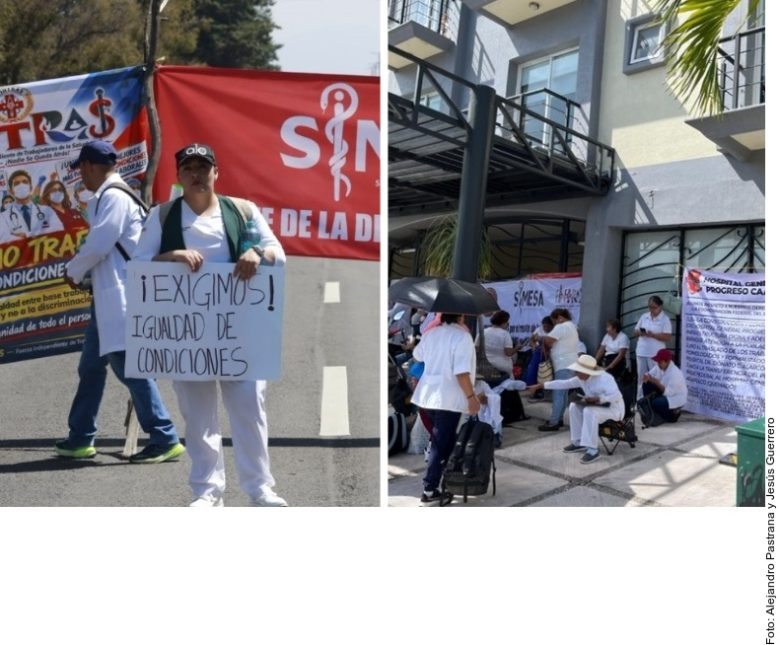 Denuncian anomalías y falta de folios durante consulta salarial en IMSS