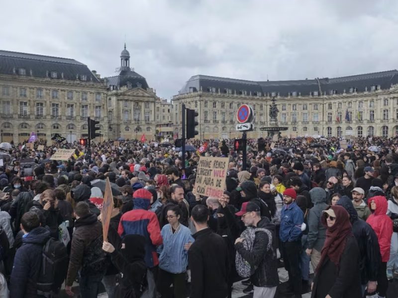 Estallan nuevas protestas en Francia, Italia, España, Portugal y otros países europeos