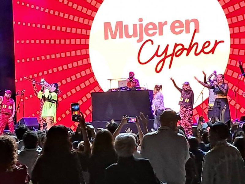 Se la rifan raperas en el Festival Cervantino 2026