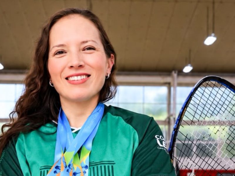 ‘Conseguí este título por mi tierra’; Samantha Salas superó lesión y logró dos oros en Mundial de Racquetbol