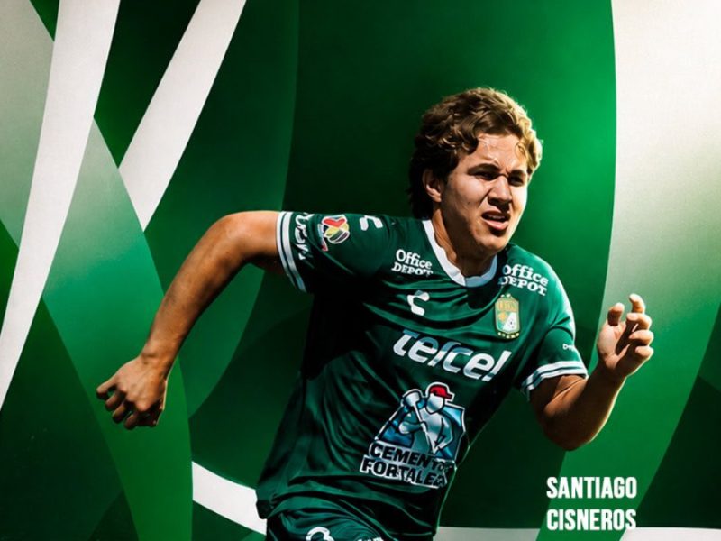 Santiago Cisneros, jugador de León, único mexicano en la lista de ‘Mejores Jóvenes Talentos’