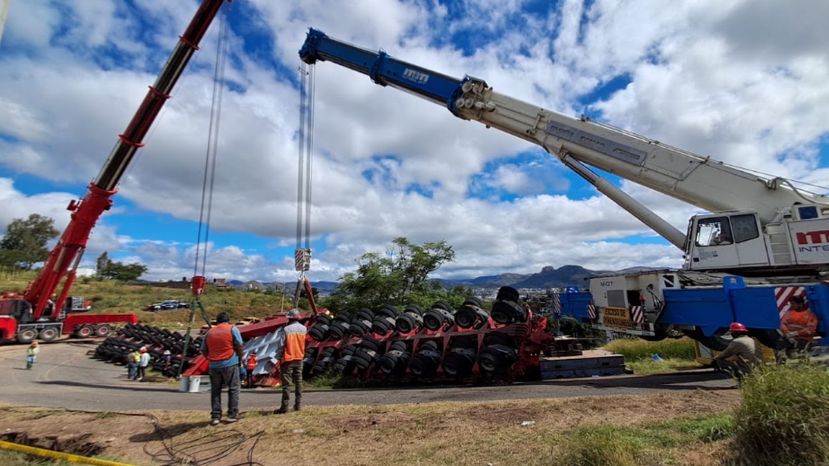 Tráiler volcado Gto
