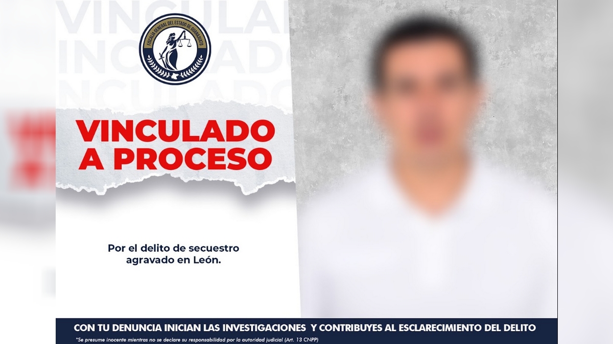 Vinculado secuestro León