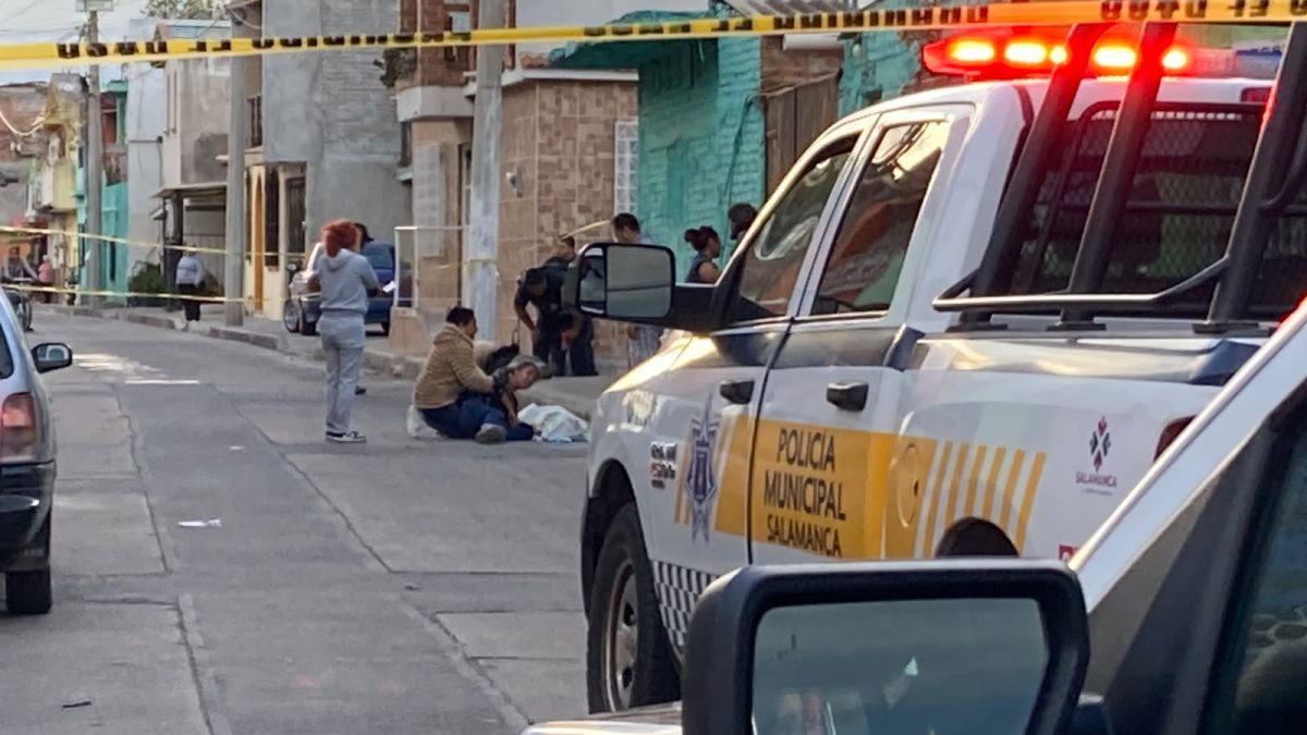 Ataque armado en Salamanca deja dos hombres muertos en la colonia Guanajuato
