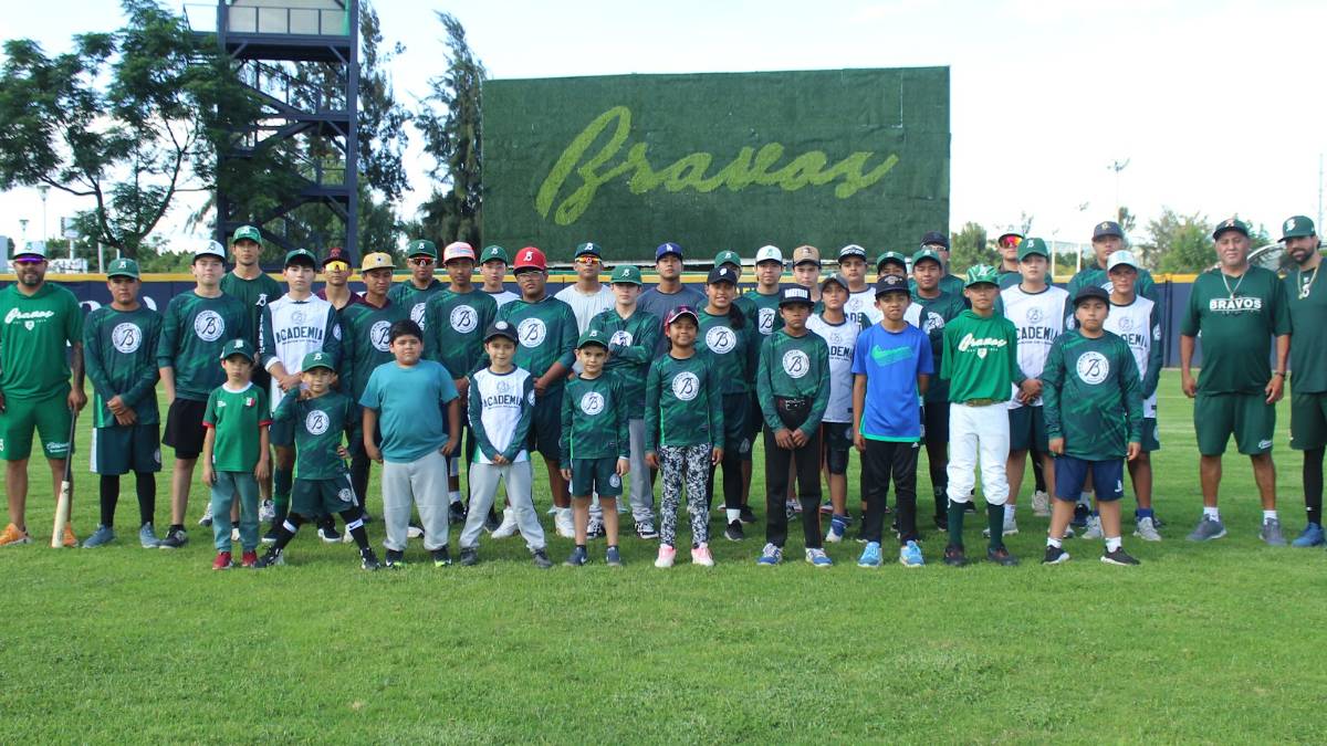 Academia de Bravos de León cumple seis años formando el talento del beisbol guanajuatense - Foto: Carlos García.