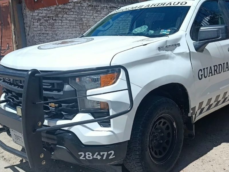 Atacan desde motocicleta a elementos de la Guardia Nacional en Celaya