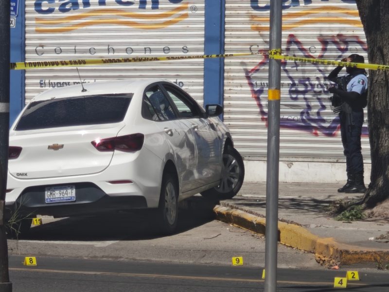 Ataque armado en López Mateos: Matan a mujer previo a llegada de Sheinbaum a Celaya