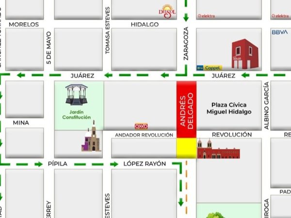 Cierre en calle Andrés Delgado en Salamanca durará hasta 2027; modifican siete rutas