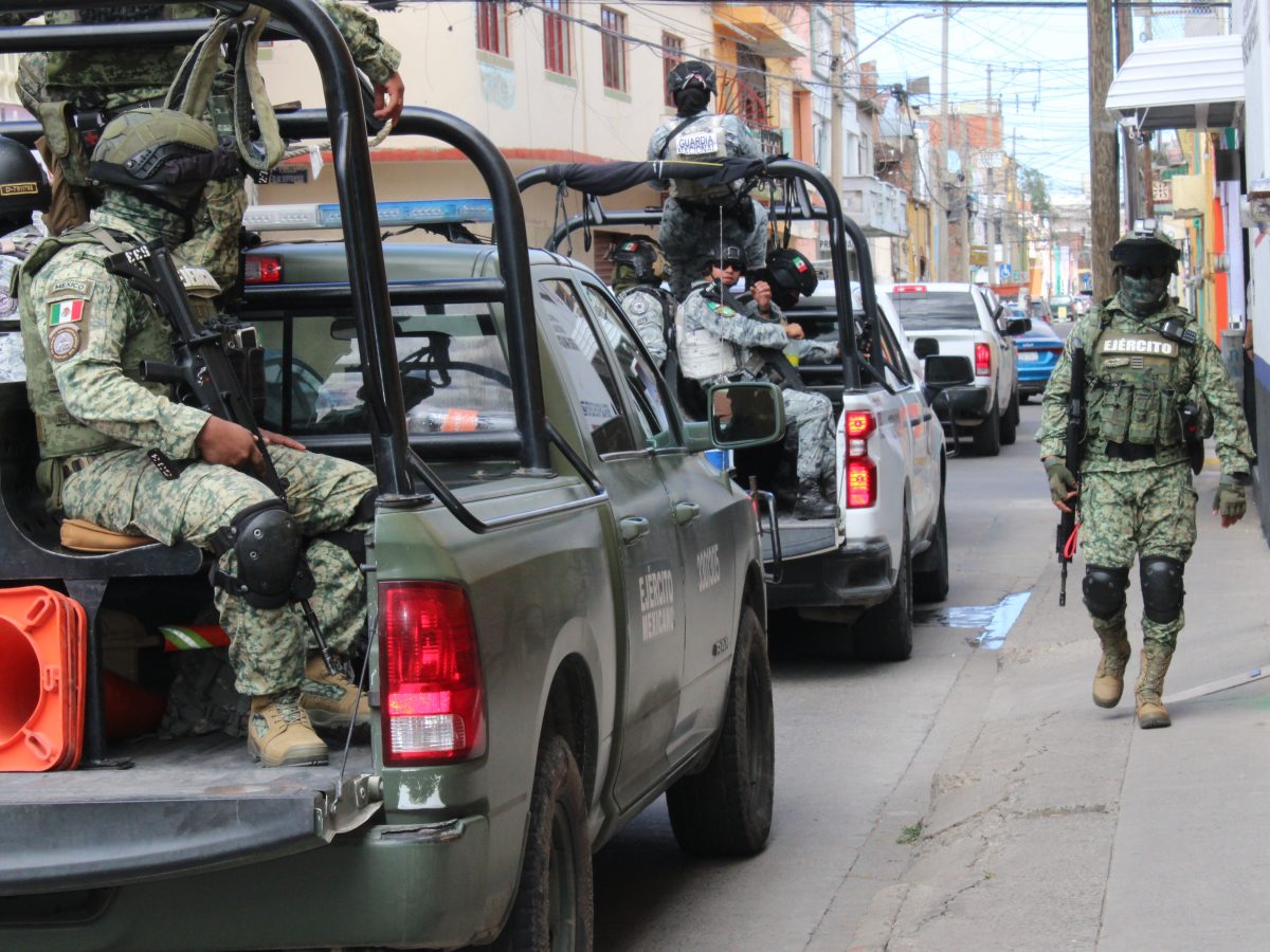 Cateo en Irapuato: Fuerzas federales y estatales ejecutan operativo en el Centro