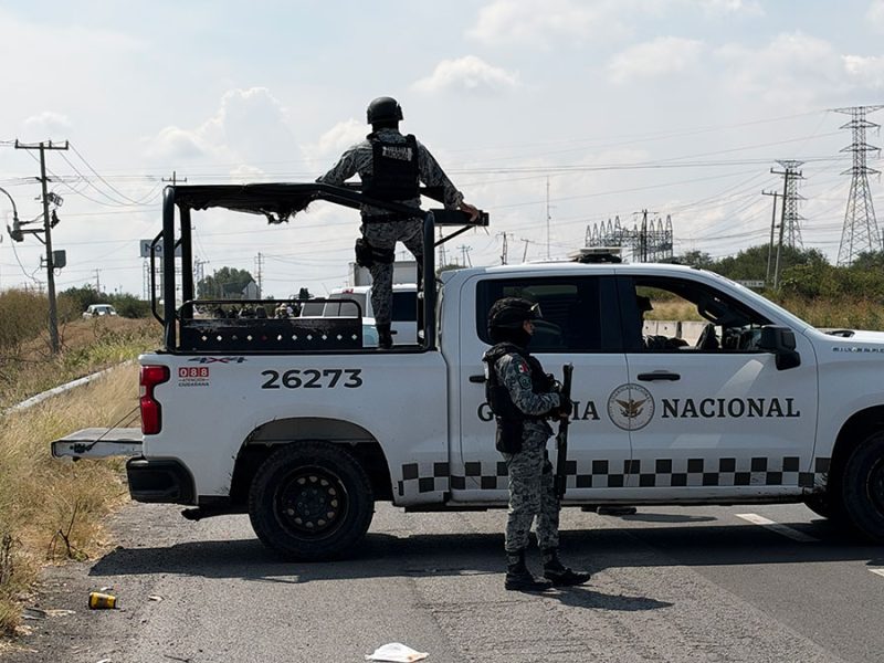 Agentes federales repelen ataque armado en Celaya; un hombre muere y otro escapa herido