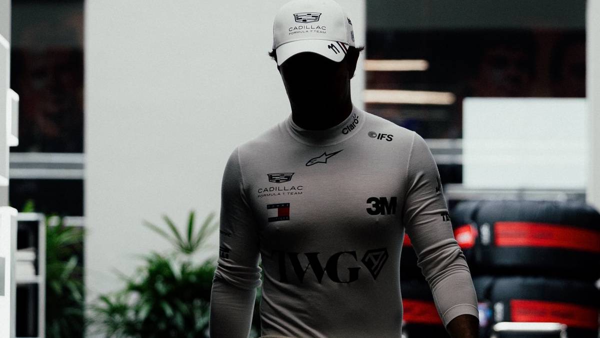 Checo Pérez largará desde el fondo en la Sprint de Singapur tras accidentarse en la clasificación - Foto: Cadillac F1.