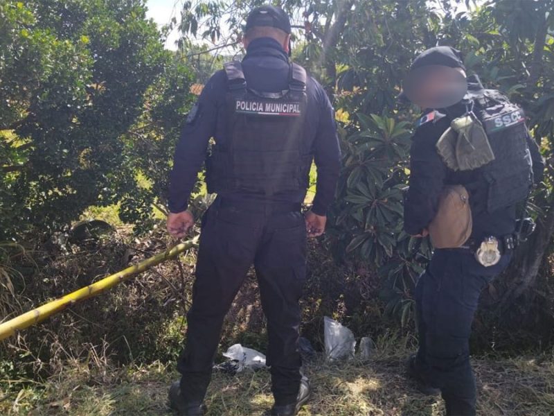 Cortazar: Encuentran un cuerpo embolsado en un canal de riego de Galeras