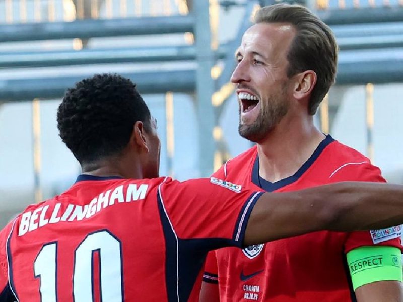Inglaterra humilla a Croacia con un histórico 7-0 en la Nations League y propina la peor derrota de su historia