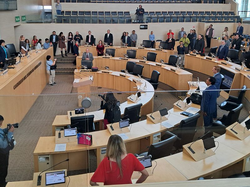 Congreso de Guanajuato guarda un minuto de silencio por Cuauhtémoc Cárdenas