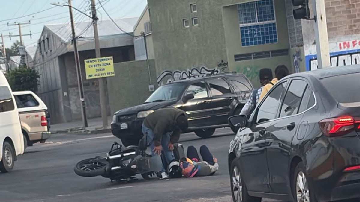 Irapuato motociclista arrollado San Miguelito