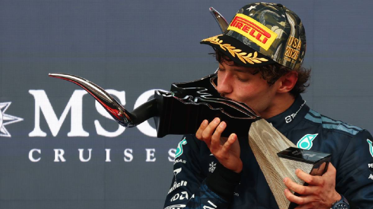Kimi Antonelli conquista el GP de Estados Unidos, Checo fue 19 - Foto: F1.