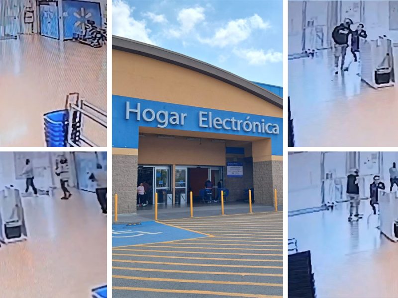 En 1 minuto y 35 segundos: Roban efectivo durante asalto a Walmart en León