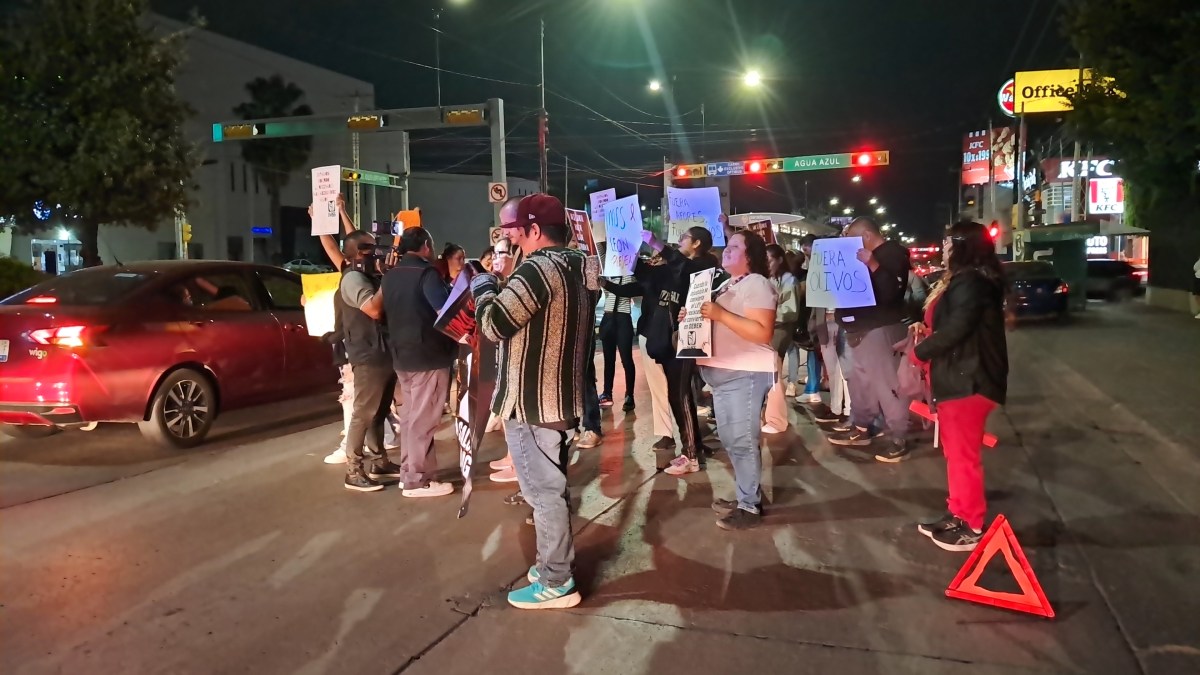 manifestación trabajadores del IMSS en León