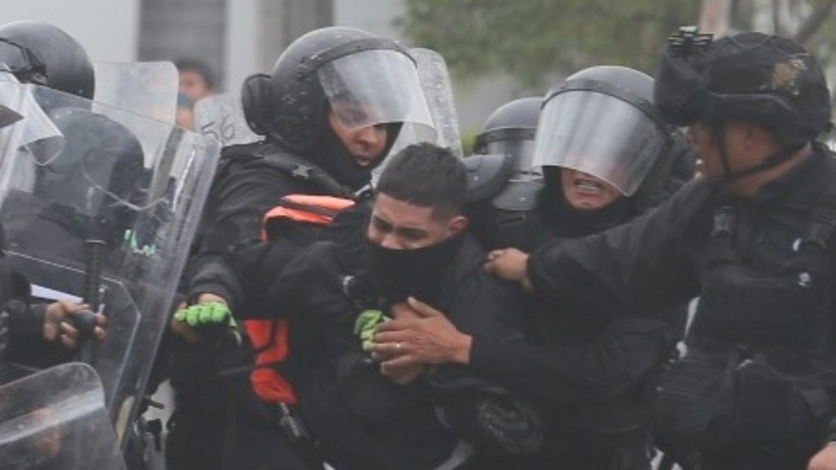 manifestantes tortura Guadalajara