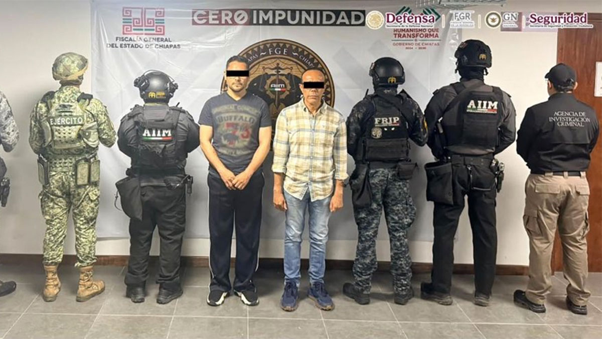 Detienen alcalde exalcalde Suchiapa Chiapas