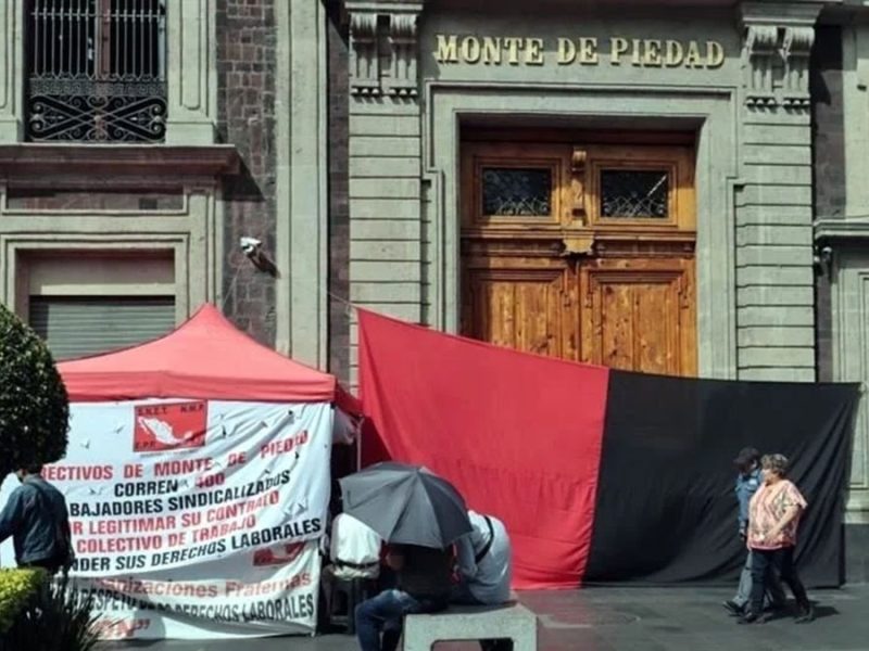 Quitan banderas de huelga: Reabre Nacional Monte de Piedad en todo México… no de manera simultánea