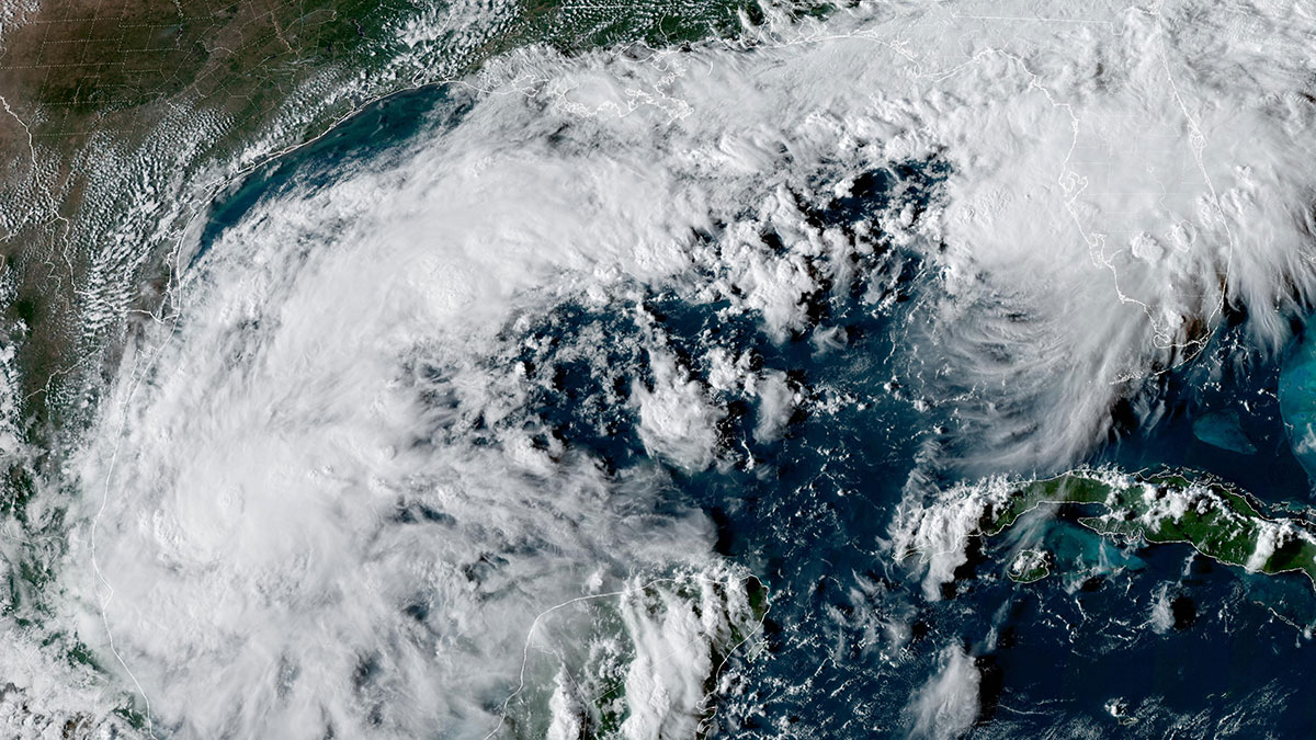 Tormenta Isaías amenaza huracán Golfo Mexico