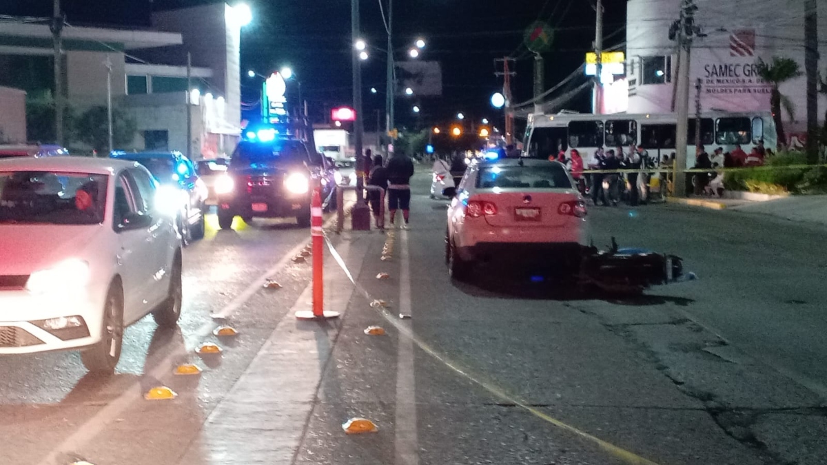 motociclista atropellado bulevar Delta