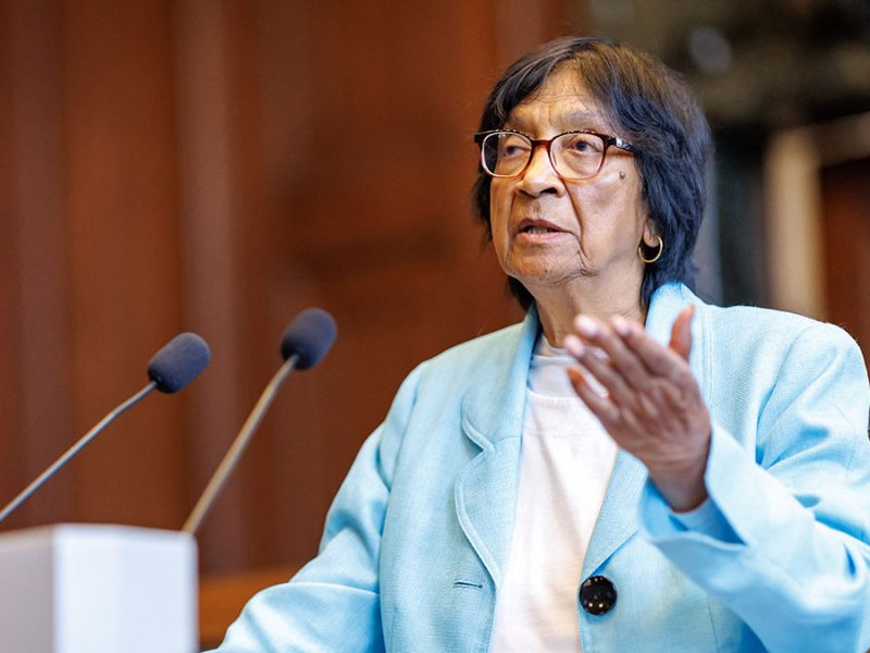 Navi Pillay gana el Premio Nobel de la Paz 2026 por defender el derecho internacional
