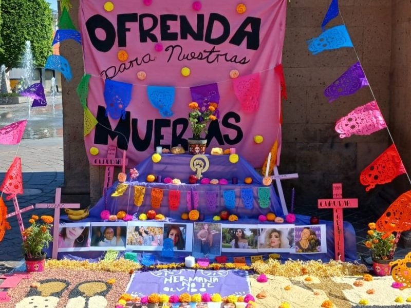 Dedicarán ofrenda de Día de Muertos a mujeres víctimas de feminicidio en León; invitan a participar