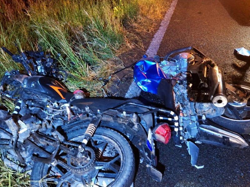 Choque motos Pénjamo dos muertos