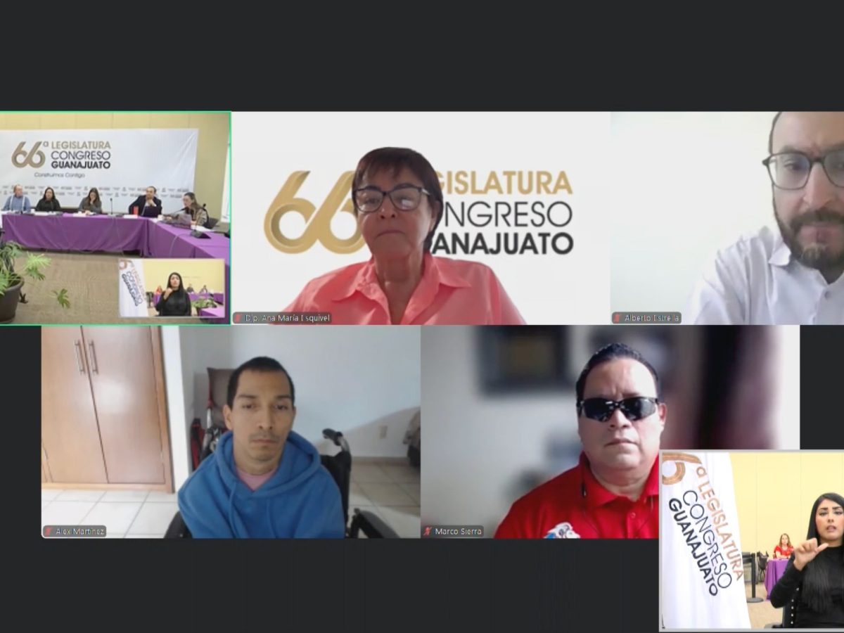 Personas con discapacidad en Guanajuato piden mejoras en derechos políticos, sexuales y reproductivos