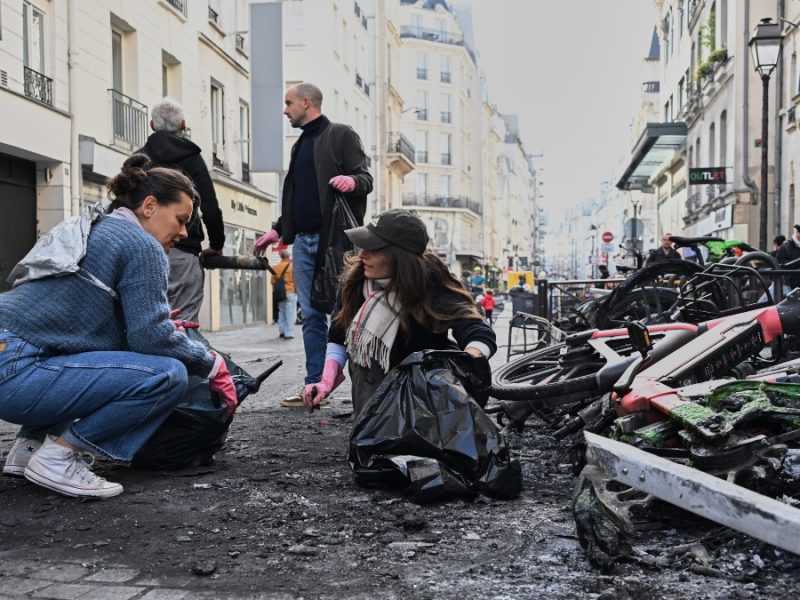 Por tercer fin de semana consecutivo protestan en Europa contra el costo de vida