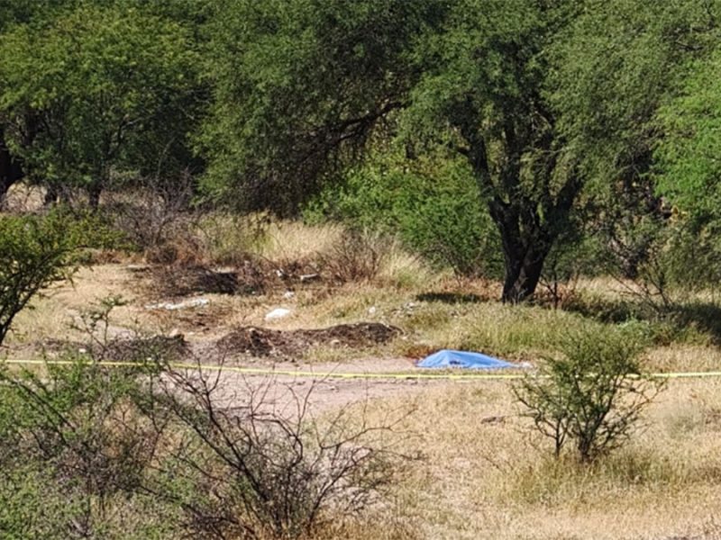 Con el tiro de gracia localizan a hombre en baldío de El Espejo, Silao