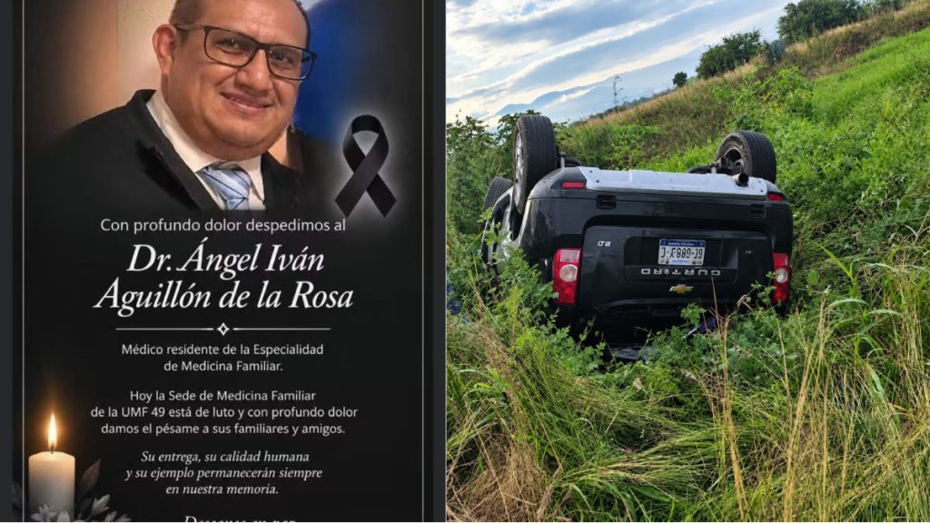 Fallece el médico Ángel Iván Aguillón en accidente en la carretera Salvatierra-Celaya