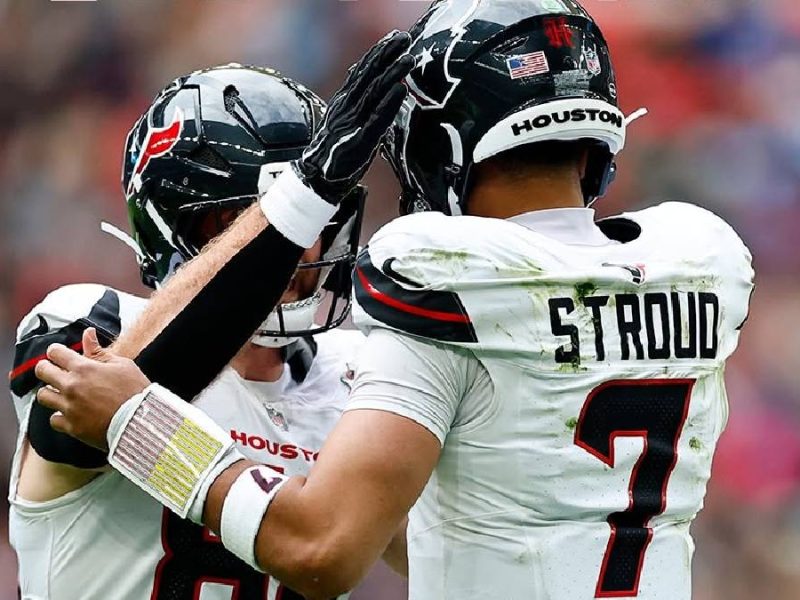 Texans sorprenden a Jaguars en Londres con un gol de campo sobre la hora