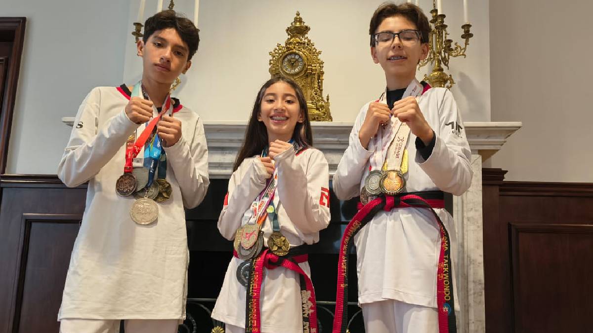 Tae Kwon Do de León brilla en Texas Cup Championship 2026; tres jóvenes regresan con oro para México - Foto: Ituriel Pérez.
